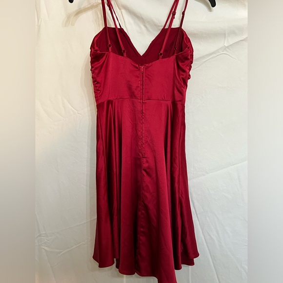 City Vibe Red Cocktail Dress Size 0 - Picture 2 of 2